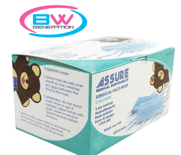 Assure Kids Mask Assure Adult Mask Pre Orders Available Now BW