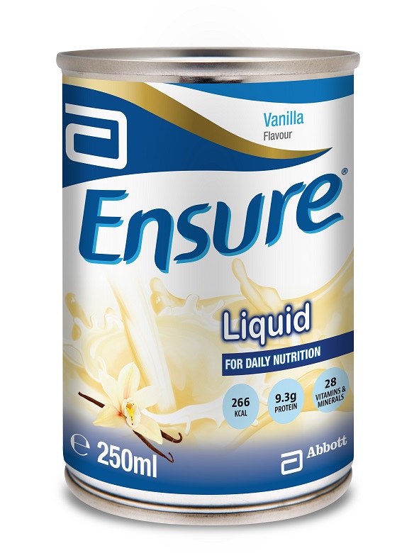 Abbott Ensure Liquid (24 cans x 250ml) Various Flavours BW