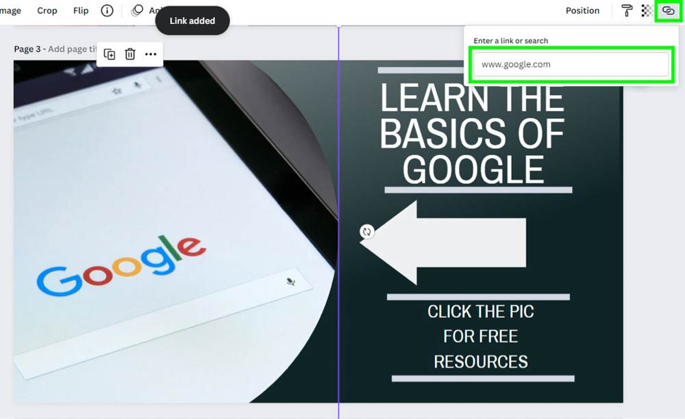 How To Add A Clickable Link In Canva Brendan Williams Creative