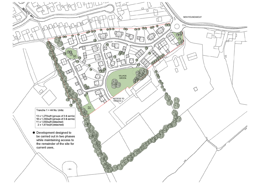 Large Housing Development, East Sussex