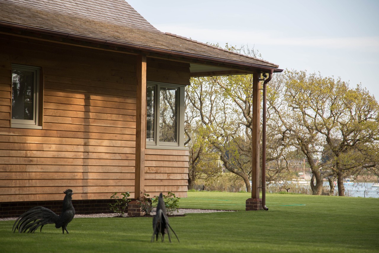 Timberframe replacement dwelling on Bosham Hoe, Chichester