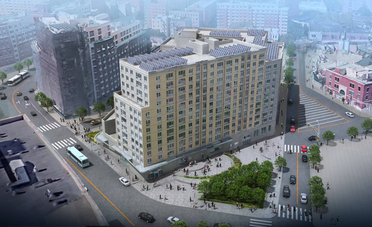 Bronx Commons leases all 305 affordable homes and Bronx