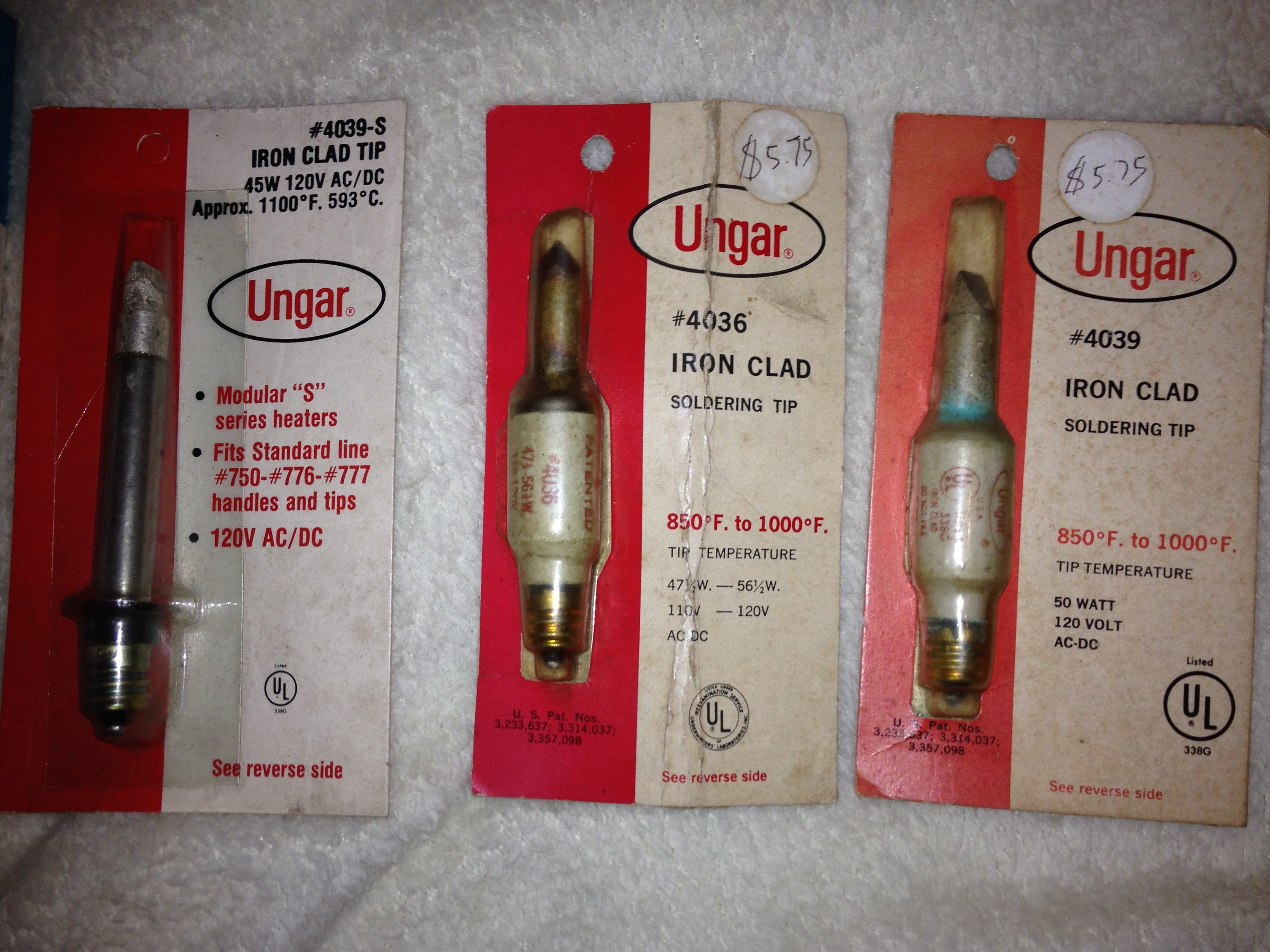 Ungar soldering iron components Steve's  Junkyard Steve Byan