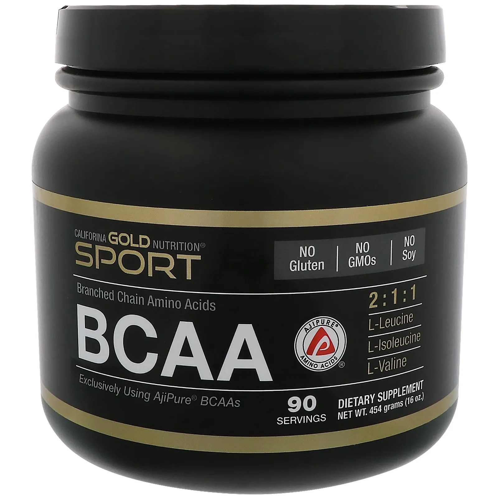 California Gold Nutrition, BCAA, AjiPure? Branched Chain Amino Acids
