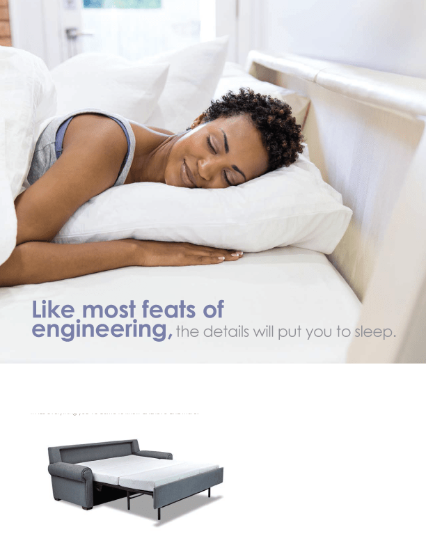 des moines’ Source for the Comfort Sleeper by American Leather