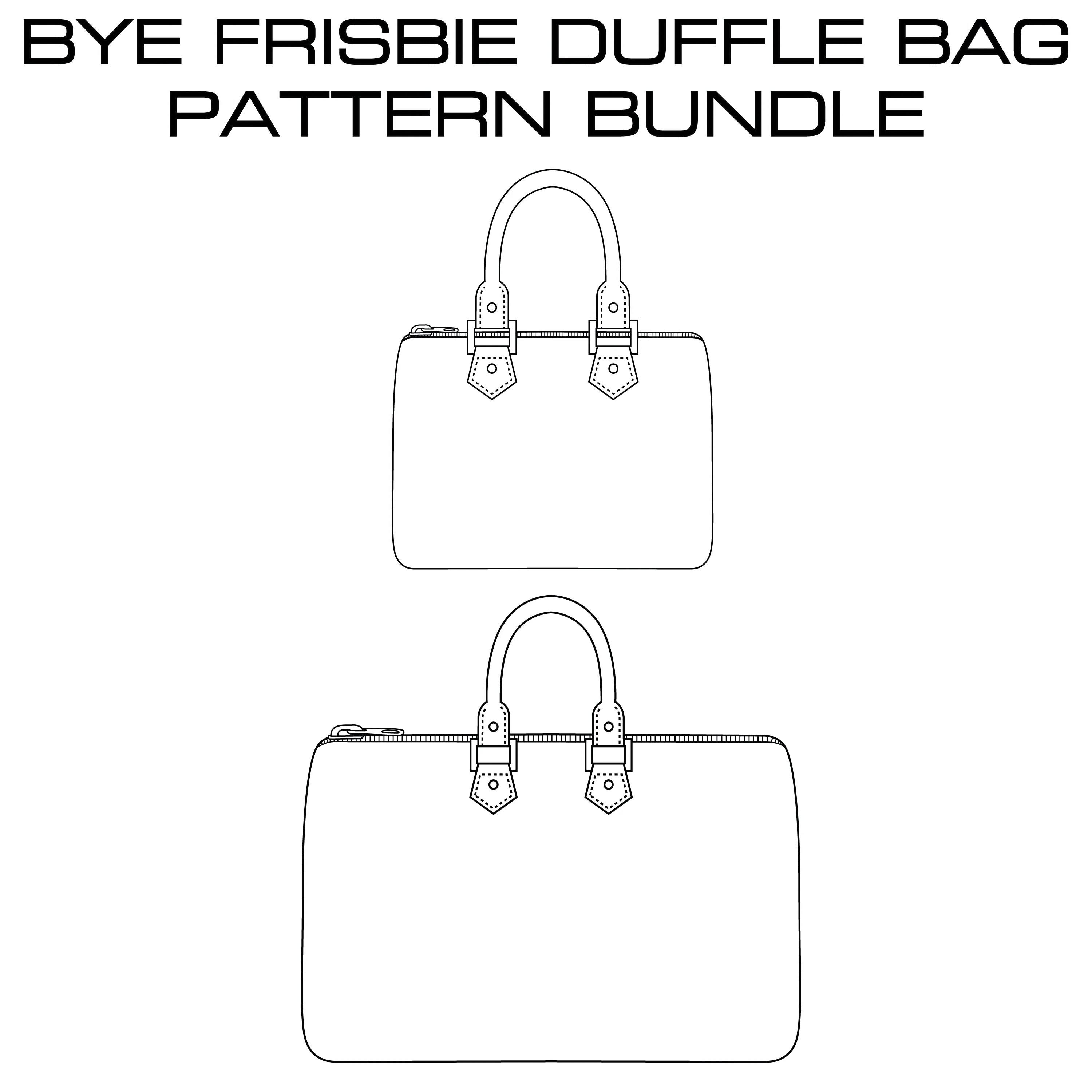 Duffle Bag Pattern Bundle Bye Frisbie
