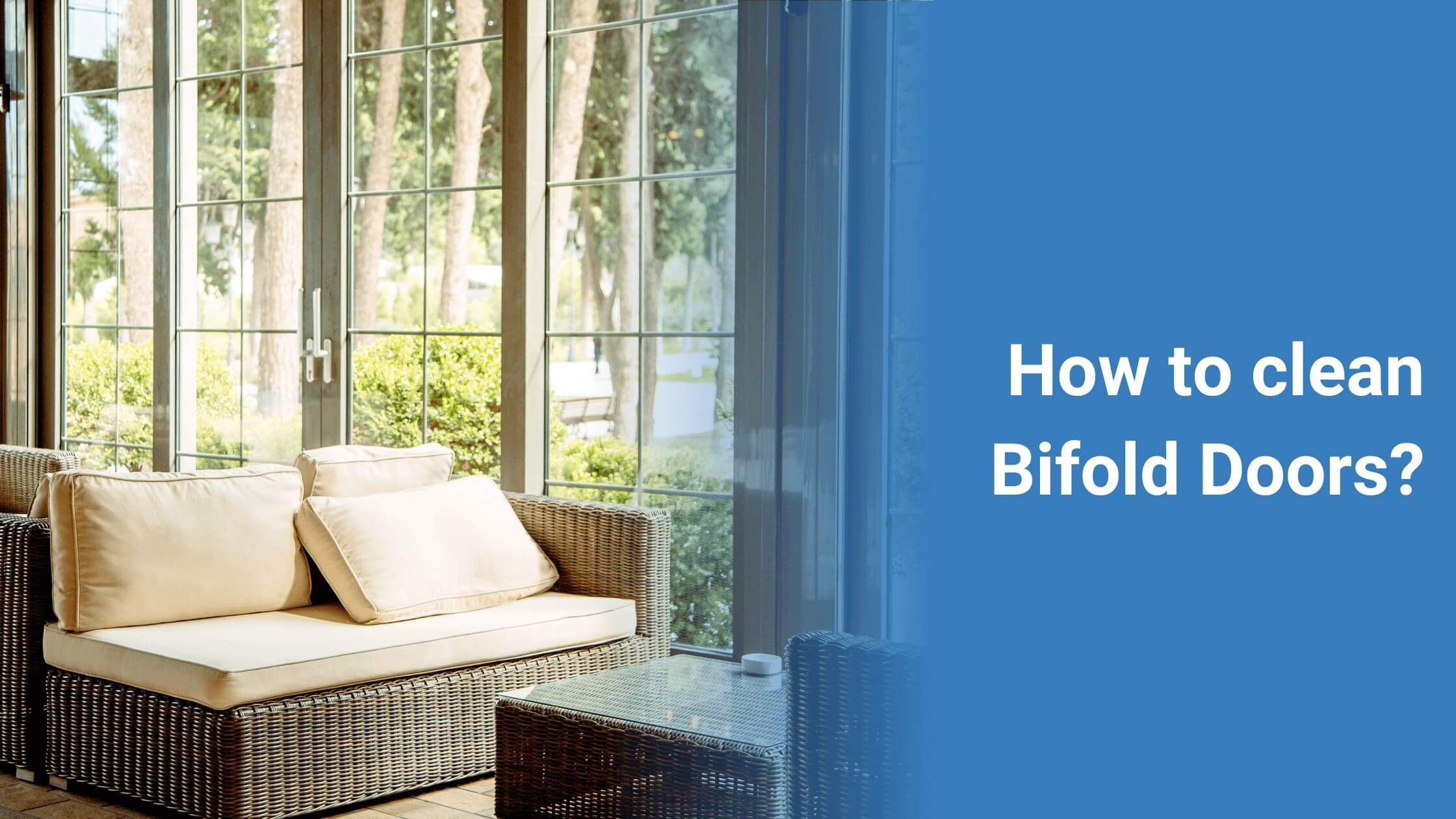 How to Clean Bifold Doors? By GOBO