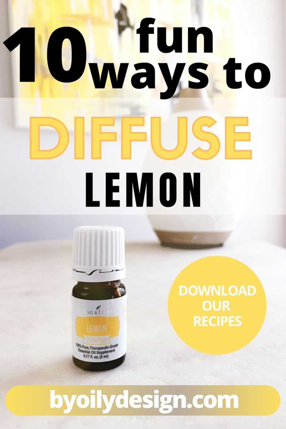 13 Lemon Inspired Diffuser Recipes To Refresh Your Home By Oily Design