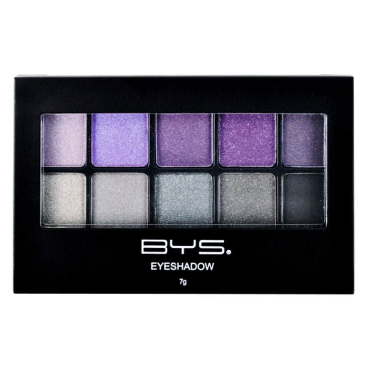 10pc Eyeshadow Palette Glam Rock BYS Cosmetics