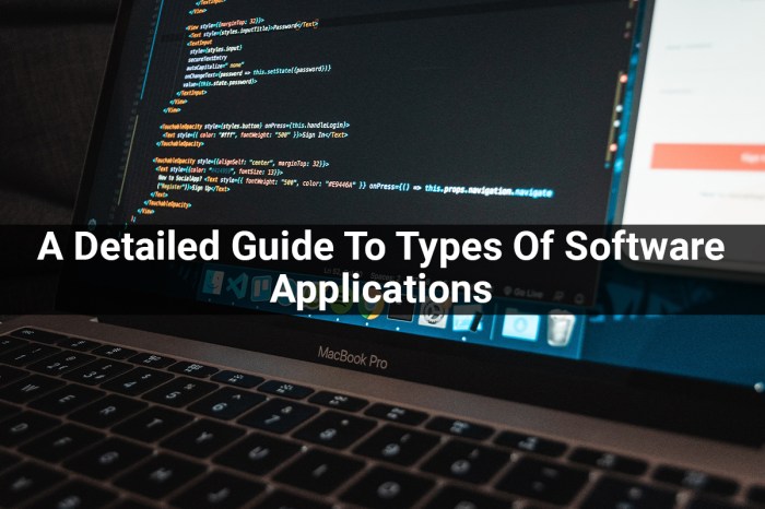 A Detailed Guide To Types Of Software Applications A Detailed Guide To Types Of Software Applications