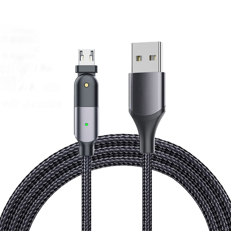 2.4A 180 Degree Rotate Micro USB Cables in Bulk (120/200cm) ByteCable
