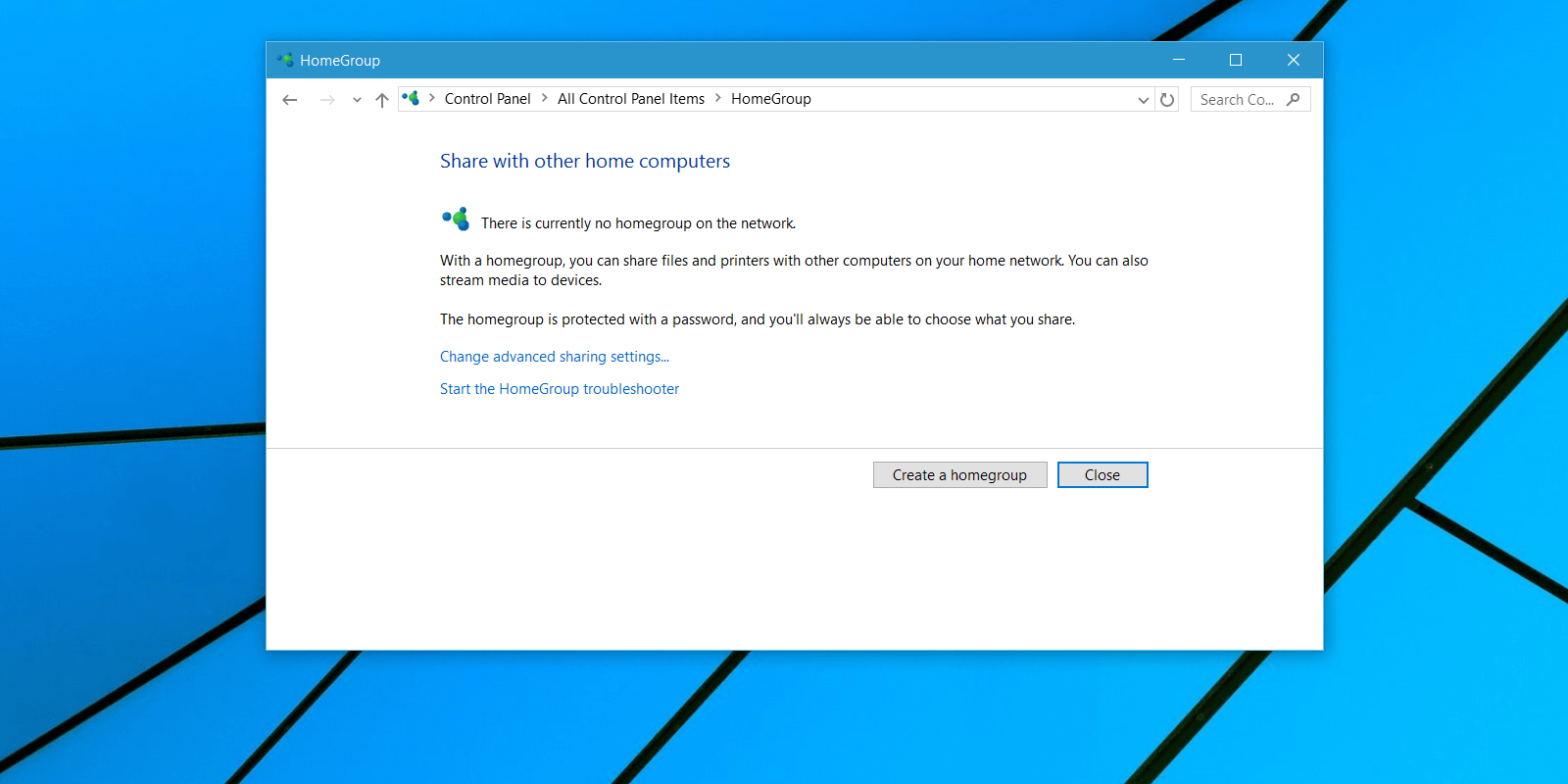 How To Set up a Homegroup in Windows 10