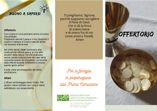 Preparazione Alla Prima Comunione