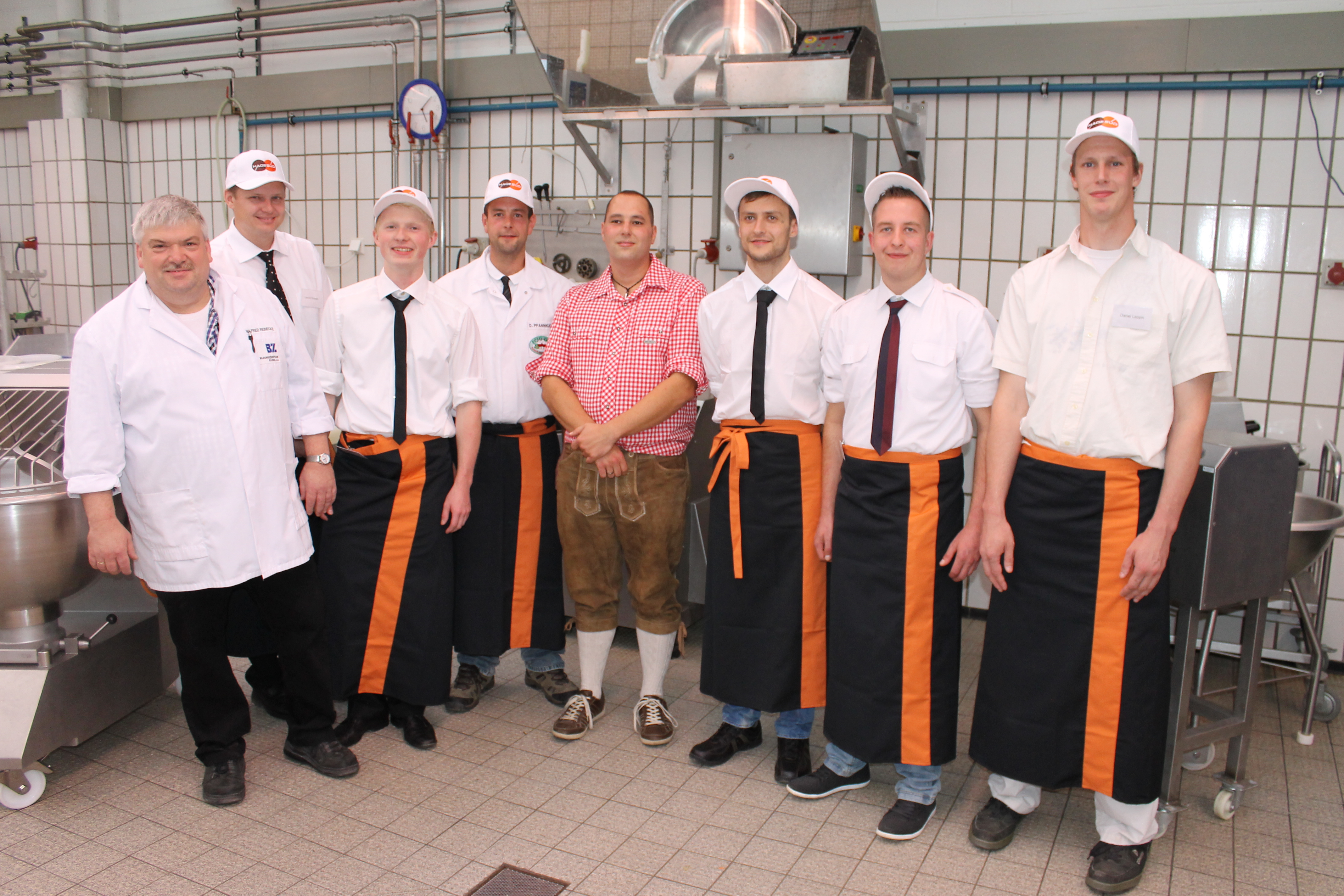 Fleischer machen Wurst Bildungszentrum Kassel
