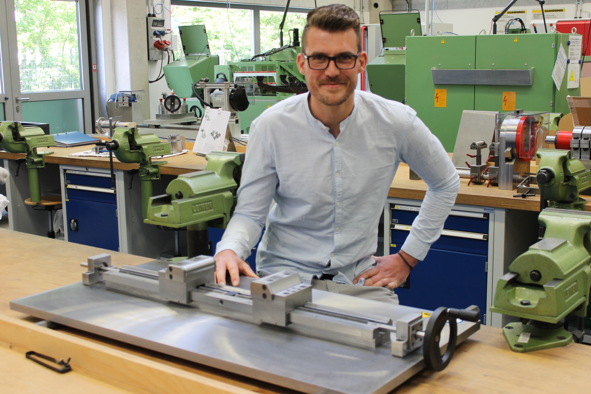 Prüfung der FeinwerkmechanikerMeister Bildungszentrum Kassel
