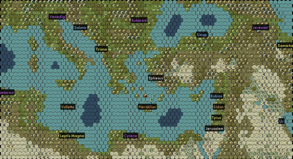 28 Civ 5 Europe Map Maps Database Source