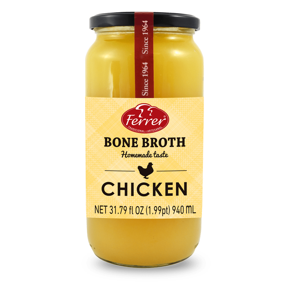 Homemade Chicken Broth Conserves Ferrer