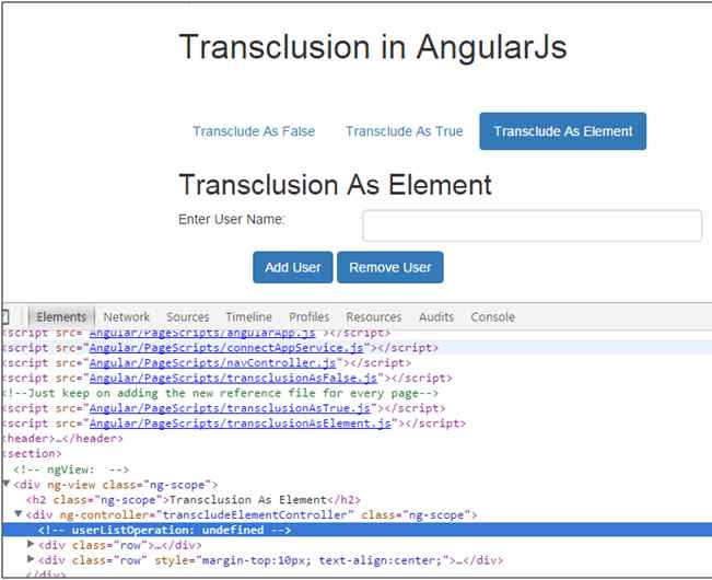 Transclusion In Custom AngularJS Directive