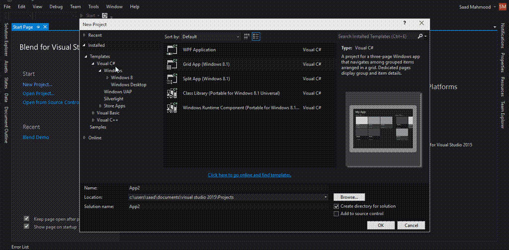 What's So Awesome in Blend For Visual Studio 2015