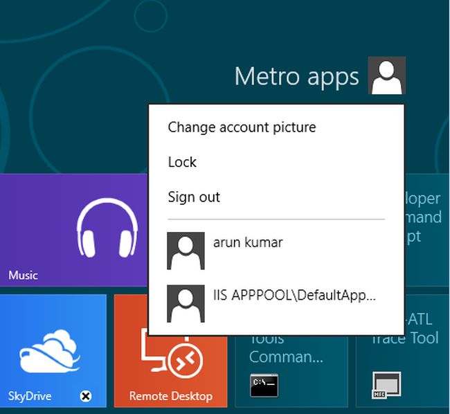 Disable Fast User Switching in Windows 8