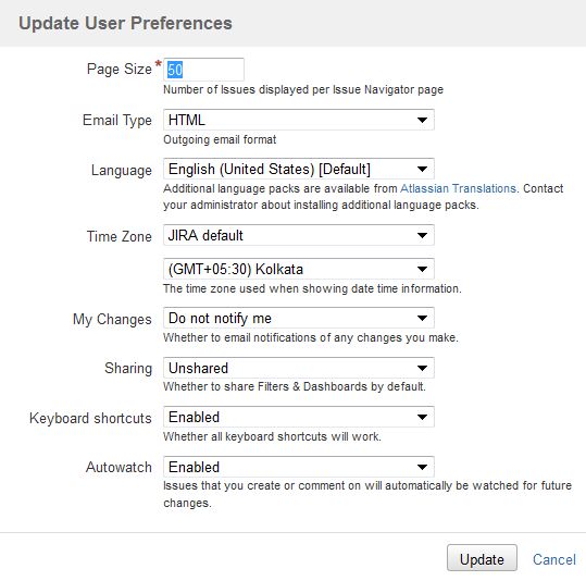 How to Choose a Language and Change Password in JIRA Tool in Testing