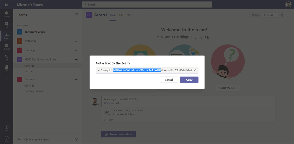How To Fetch The Teams ID And Channel ID For Microsoft Teams