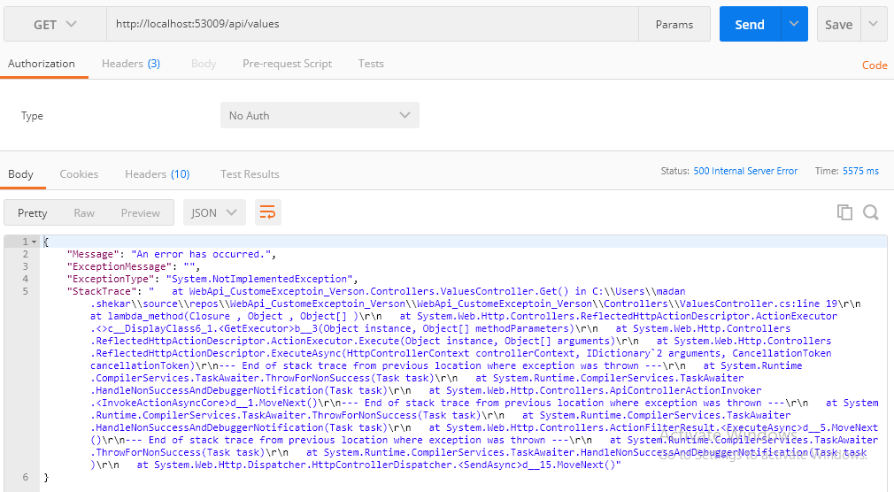  API Exception Handling And Versioning Concepts