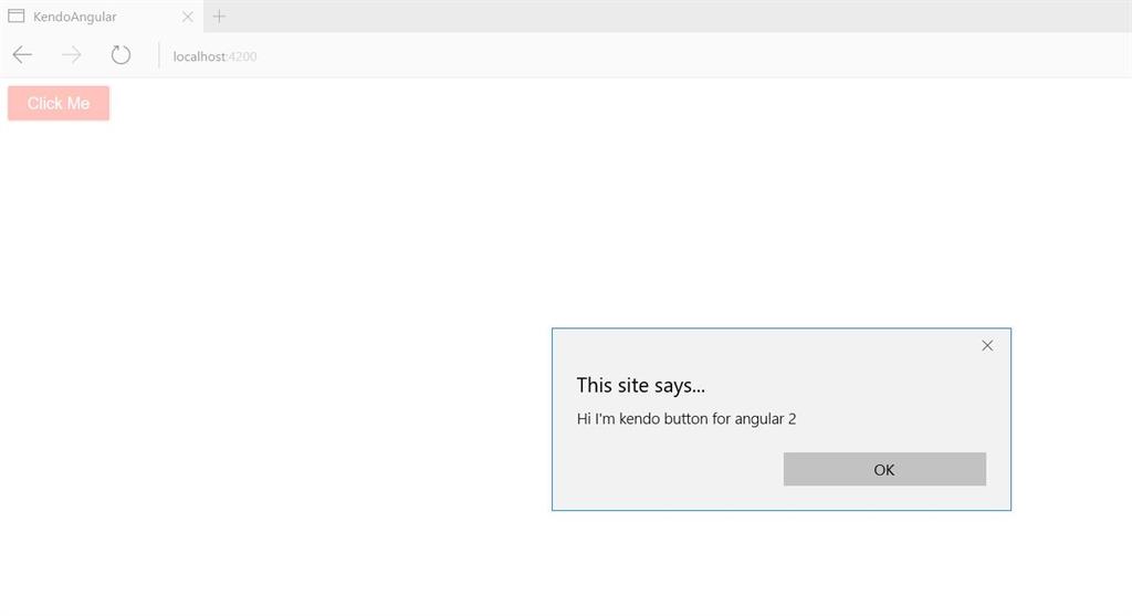 Kendo Button For Angular 2