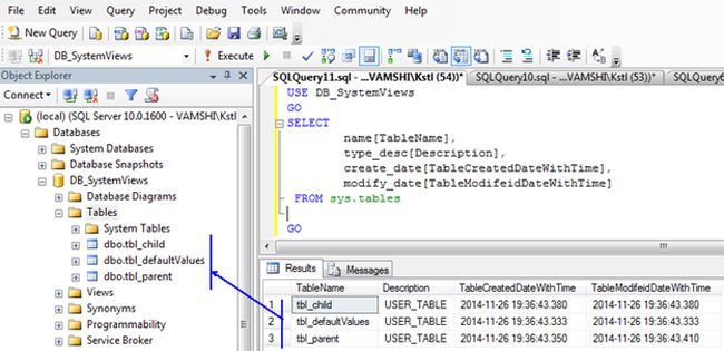 SQL Server System Views