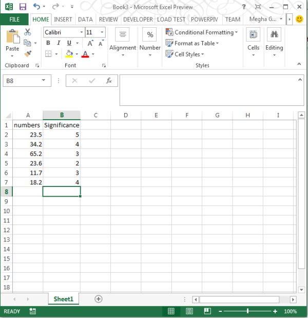 FLOOR.MATH Function in Excel 2013