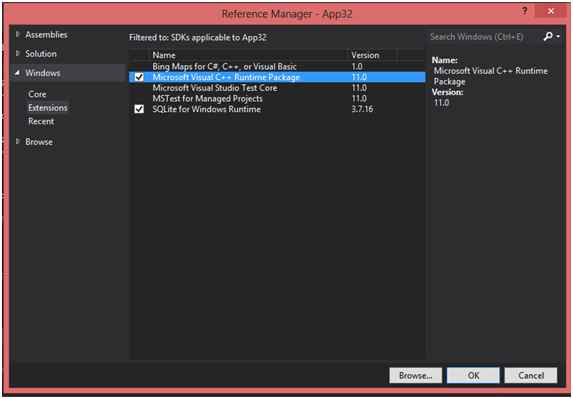 Using SQLite in Your Windows Store Application