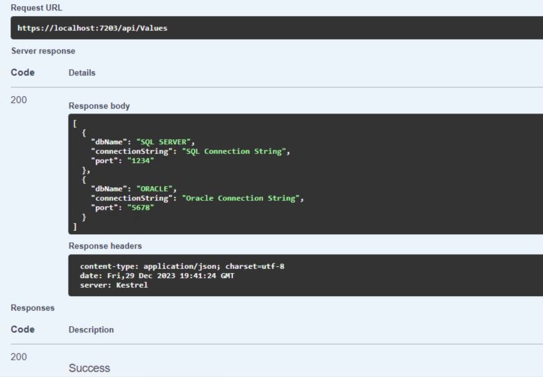 Core How to Read values from Appsettings.json