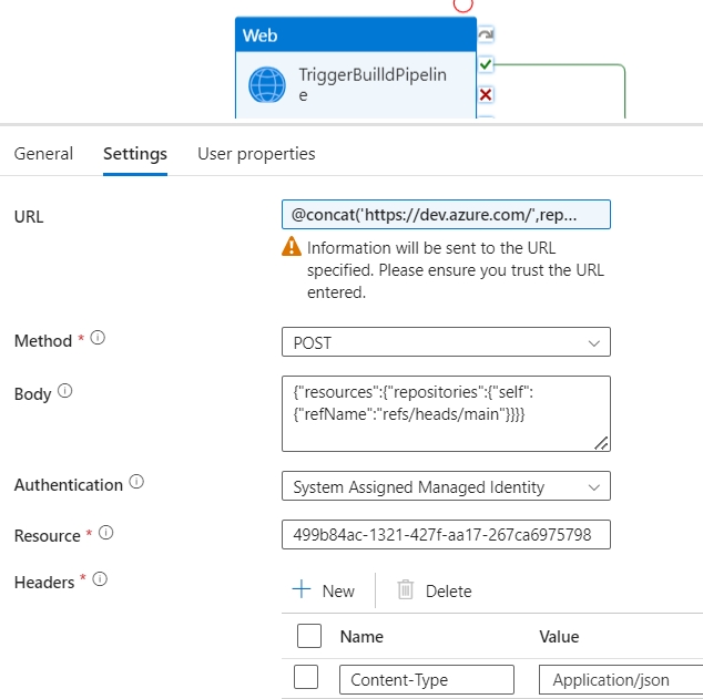 Azure DevOps Build Trigger Integrating with Data Factory/Synapse Pipeline