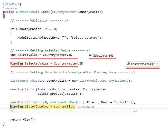 Binding Dropdown List With Database In Core MVC