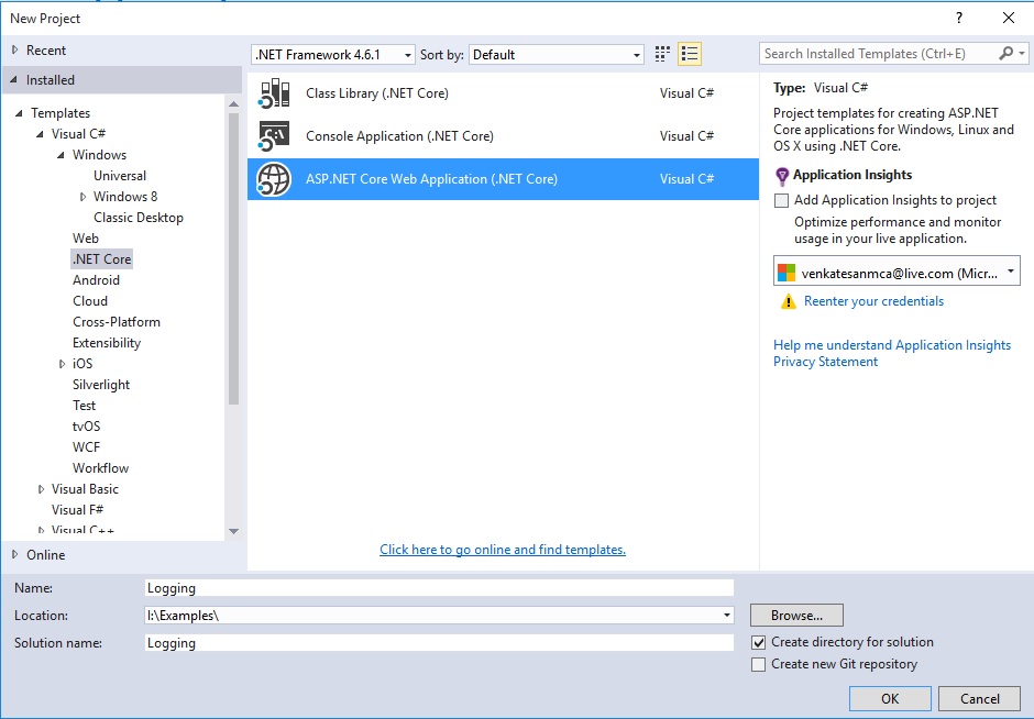BuiltIn Logging In Core
