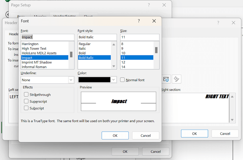 ClosedXML Excel Printing settings