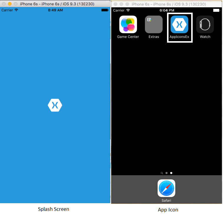 Configure App Icons In Xamarin Forms App