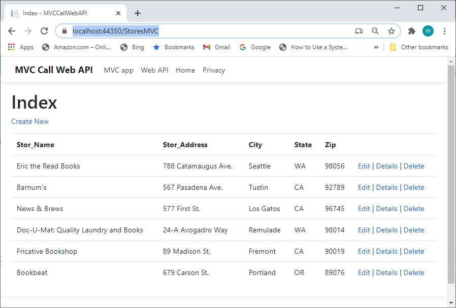 Consume  API By MVC In Core (2), HttpClient