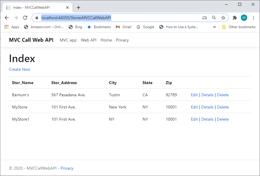 Consume  API By MVC In Core (2), HttpClient
