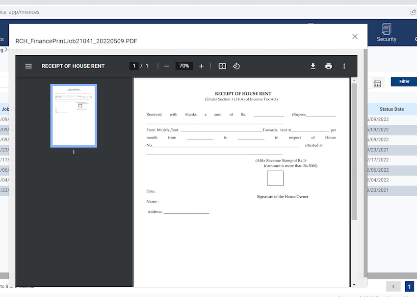 Convert Byte Array Into PDF And Open It Inside Custom Dialog box In Angular