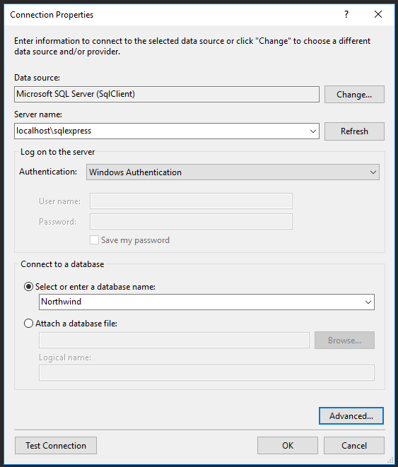 Creating POCO Class Library Using Reverse Engineering