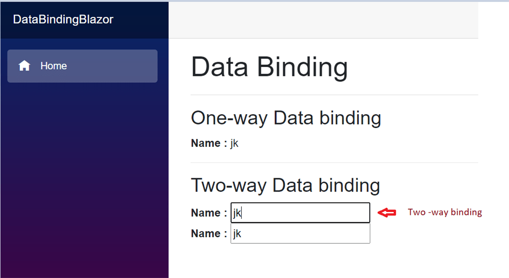 A Detailed View At Data Binding in Blazor