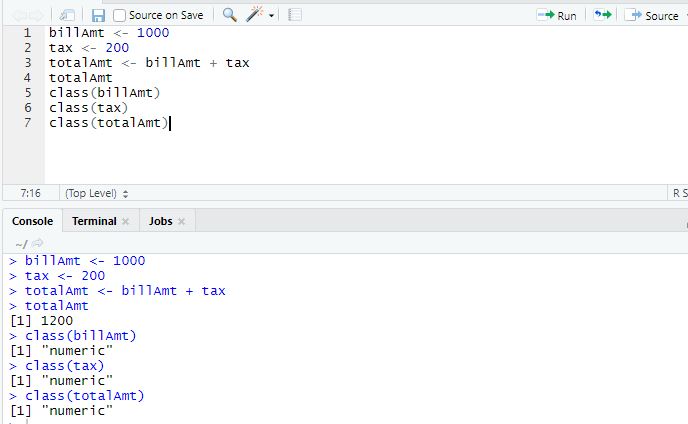 Variables And Data Types In R