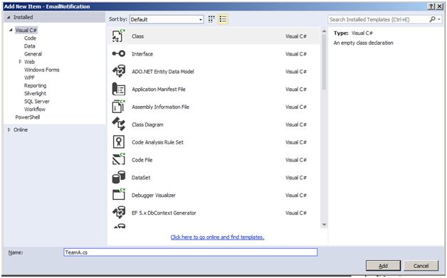 Email Notification Using Web API 2 in MVC 5