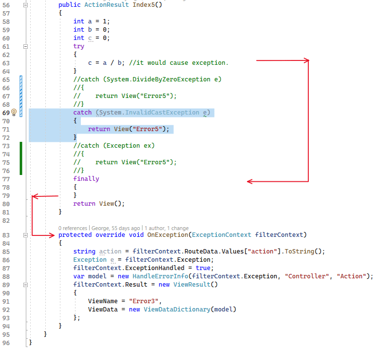 Exception Handling (7), C Exception Handling Statements