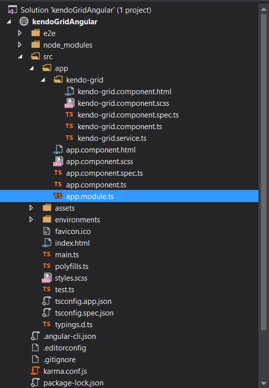 Export To Excel And PDF In Kendo Grid For Angular