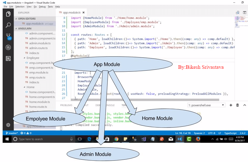 How To Work With Multiple Modules In Angular v4