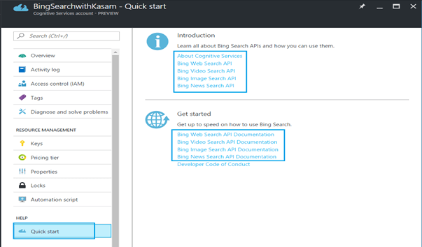 Getting Started With Microsoft Azure Cognitive Services Bing Search API