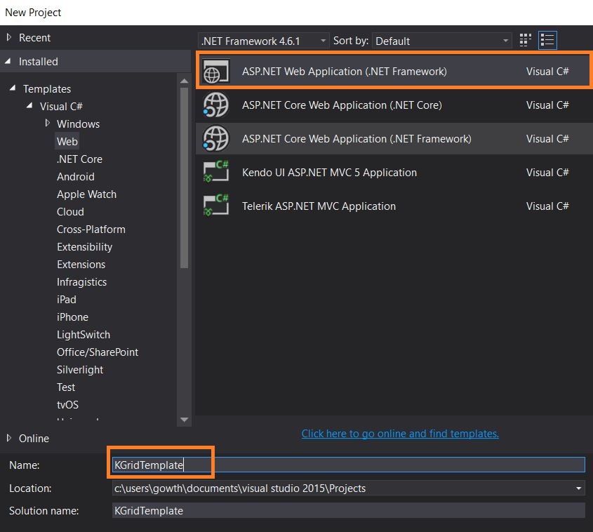 Grouping In Kendo Grid Using WEB API And Entity Framework