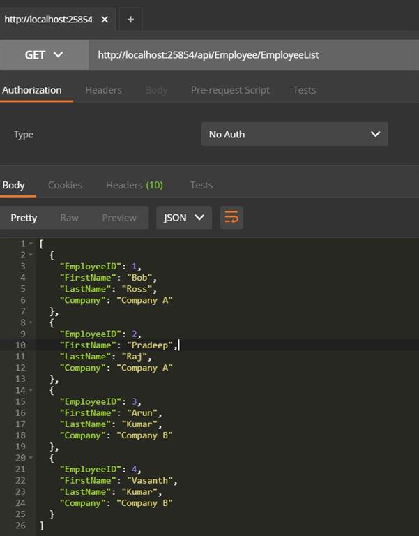 Grouping In Kendo Grid Using WEB API And Entity Framework